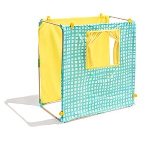 LOVEVERY Puppet Theater with everything Included - tent, puppets & emotion eyes